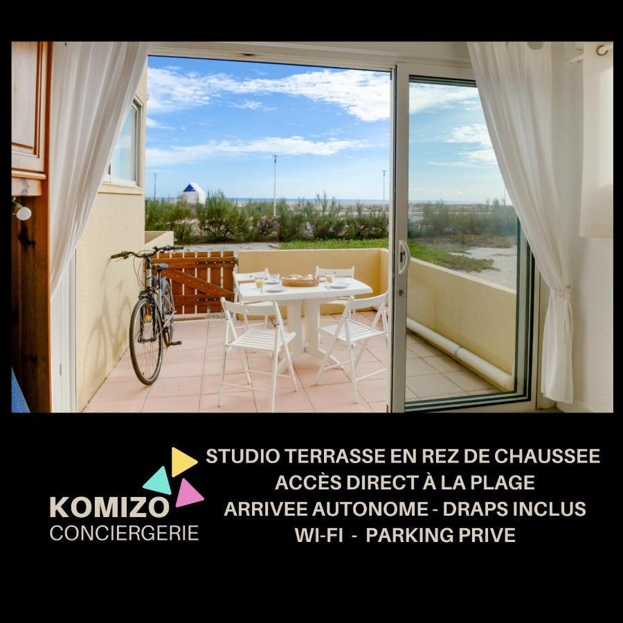 « L'Ecume » Terrasse Rez-De-Chaussee/Front De Mer Лекат Екстер'єр фото